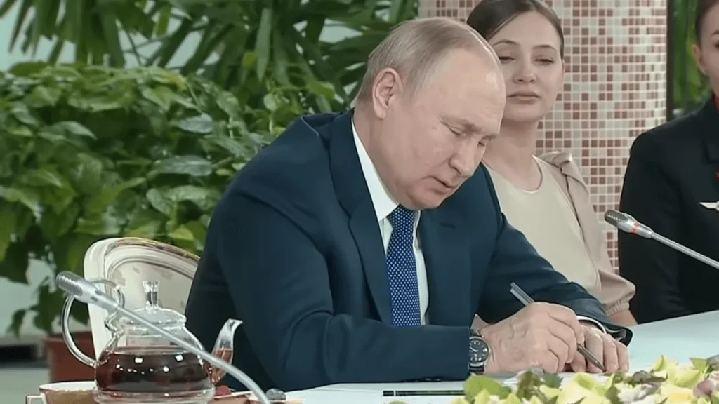 Vladimir Putin y sus hijos